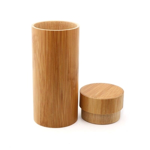Kotak Peti Mati Bambu Biodegradable Khusus, Kotak Kayu Kecil untuk Abu Hewan Peliharaan, Peti Mati & Guci Ramah Lingkungan untuk Hewan Peliharaan - Product Image 1