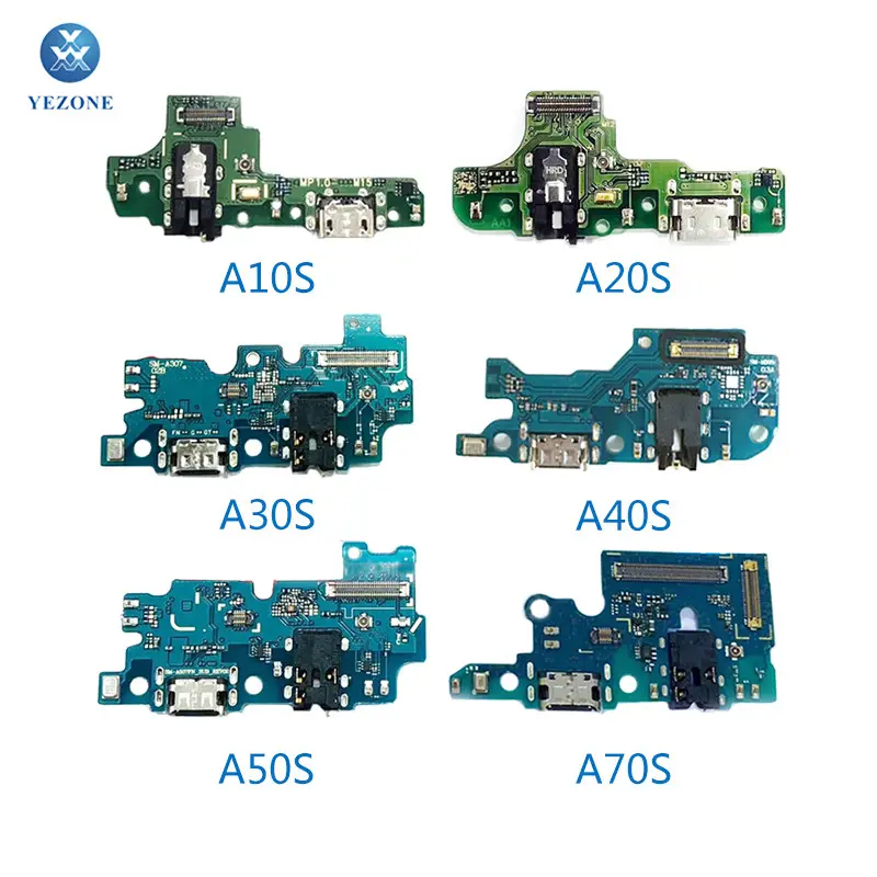 Cables flexibles para teléfono móvil, piezas de reparación originales para Samsung A10, A10S, A20, A20S, A21S, A30, A30S, A32, A40, A50, A50S, A750, A12 y A02s
