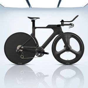 Bicicleta de Carretera T3 de Fibra de Carbono, 24 Velocidades, Cambio Inalámbrico, Frenos de Disco Hidráulicos, Bicicleta Profesional de Triatlón para Deportes - Product Image 1