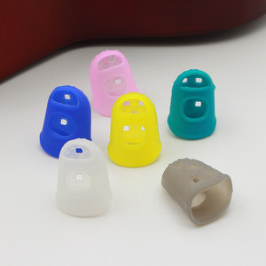 ギターGuzheng手シリコーン指保護カバー初心者練習プレス弦保護スイープ弦保護 - Product Image 1