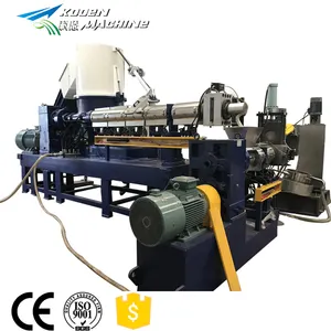 Waste plastic recycling extruder pelletizing machine