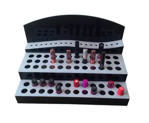 son môi acrylic rõ ràng hiển thị chủ đứng son môi hiển thị countertop - Product Image 1