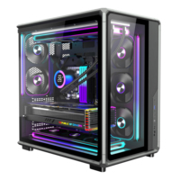 New Gaming PC Full Tower Steel and Metal Gabinete ATX Computer Case in Stock Hot Sale ARGB PC Chassis