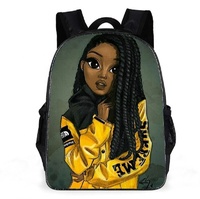 Sac à dos scolaire pour filles à imprimé africain, sac à dos pour enfants, sac à dos pour étudiants avec bretelles rembourrées