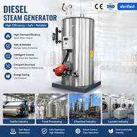 Chaudière industrielle à tubes de fumée basse pression automatique au gaz naturel ou au fioul, générateur de vapeur vertical 500kg 700kg 1000kg
