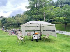 Toldo Portátil de 16m² de Cobertura, Fácil de Instalar, Plegable, para Camping, Playa, Picnic, Compatible con la Carreta Eléctrica ALVU - Product Image 2
