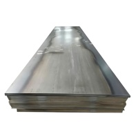 Grande quantité en stock de plaques d'acier structurel laminées à chaud A36 SS400 Q235B Q355B, plaques d'acier au carbone MS avec document MTC
