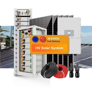 Sistema de Energía Híbrida de Alta Tensión de 30KW 50KW 60KW 75KW 80KW con Capacidad de 30KWH 100KW 500KW, Solución de Energía Solar Comercial e Industrial - Product Image 1