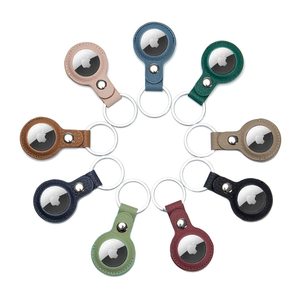 <span class=keywords><strong>Porte</strong></span>-clés en cuir véritable pour <span class=keywords><strong>airtag</strong></span> - Product Image 1