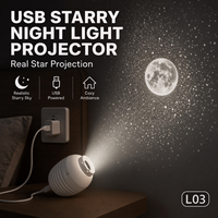 Projecteur d'étoiles pour dropshipping, lampe de nuit galaxie à commande tactile, luminosité réglable, cadeau promotionnel
