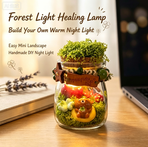 ขวดแก้วริลัคคุมะ ของขวัญทำมือ DIY หมีสุดสร้างสรรค์ ฉากไมโครแลนด์สเคปสุดหรู เหมาะสำหรับเพื่อนและเพื่อนสนิท - Product Image 3