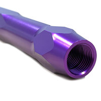 High-performance Cutting Tools Grey purple Anodized Cnc Machining Aluminum Heat Sink Strict Tolerance Cnc Machining Metal Parts