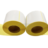 Papier thermique pour étiquettes d'expédition 50*30 en gros pour imprimante thermique, idéal pour les supermarchés