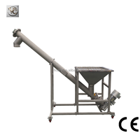 Convoyeur à vis vertical FKJX SS304 avec des caractéristiques résistantes à l'abrasion et au feu pour le transport de poudres de sucre et de sel dans les usines alimentaires