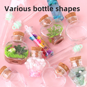 Đồ chơi tự làm giáo dục Quà tặng đặc biệt Chai trôi hoa Hoa khô Hoa khô phong cách tiên nữ Hoa tự làm thủ công Trang trí - Product Image 4