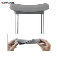 Béquille réglable canne chaise pour hommes senior handicapé béquilles aluminium pliable canne