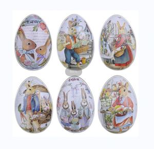 Adornos de Huevos de Pascua para Niños, de Tela, para Manualidades Familiares, Huevos de Hierro Coloridos con Forma de Conejo, Juguetes Decorativos de Pascua - Product Image 1