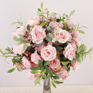 Bola de Flores Artificiales de Seda Sintética Moderna, Lujosa y Duradera, para Decoración de Bodas, Hoteles y Eventos - Product Image 1