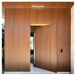 <span class=keywords><strong>Porte</strong></span> <span class=keywords><strong>d</strong></span>'<span class=keywords><strong>entrée</strong></span> en bois sur mesure, finition peinture PU, étanche, <span class=keywords><strong>avec</strong></span> moustiquaire en fibre de verre, design moderne pour projets <span class=keywords><strong>d</strong></span>'appartements, <span class=keywords><strong>d</strong></span>'hôtels et de villas - Product Image 1