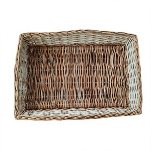 Handcrafted Classic Bamboo Cane Gift Hamper <b>Basket</b> Natural Crafts <b>Flowers</b> Bookie Bucket Circular Lightweight Floor Gifting Home - Product Image 4