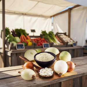 Suministro de Polvo de Extracto de Cebolla Orgánico Puro Soluble en Agua de Grado Alimenticio de Alta Calidad, Hojas Trituradas, 2 Años de Vida Útil, Índice Karts - Product Image 2