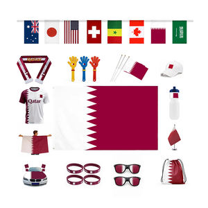 Bandera de Doble Cara Personalizada de Alta Calidad y al Mejor Precio de Gahumi 2026 para Aficionados al Fútbol de Canadá, México, Estados Unidos y Catar, 3x5 pies, Poliéster - Product Image 2