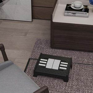 डेस्क के तहत प्लास्टिक समायोज्य घर कार्यालय ने फुटरेस्ट झुकाव तनाव राहत पैर स्टंटेड अंडरडेस्क - Product Image 6