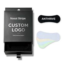 Bandes nasales Anthrive Extra Strength sans latex anti-ronflement Sport Breathe, emballage personnalisé, meilleure respiration, sommeil, pour la respiration