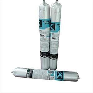 एक घटक ऑटो बस कार साइड विंडस्क्रीन ग्लास बॉन्डिंग PUurethane पॉलीयूरेथेन चिपकने वाला ब्लैक स्प्रे सीलेंट - Product Image 1