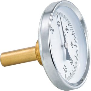 Termometer Digital Bimetal dengan Pemasangan di Belakang dari Baja Tahan Karat dengan Peringkat IP55 OEM/ODM Dapat Disesuaikan untuk Penggunaan Industri. - Product Image 1