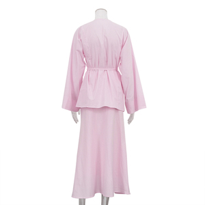 2025 primavera venta al por mayor de moda de <span class=keywords><strong>2</strong></span> piezas de la falda de la mujer elegante de <span class=keywords><strong>2</strong></span> piezas de ropa modesta - Product Image 5