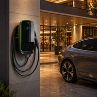 Nouvelle station de recharge pour véhicules électriques Starcharge Arc IP55 IK10 étanche AC -30°C 50°C murale 7kW 11kW 22kW Type 2 Niveau 2
