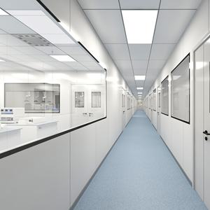 Pannelli modulari per camere bianche certificati ISO 7 GMP | Filtro HEPA + docce d'aria personalizzate e scatola di passaggio - Product Image 4