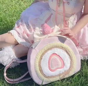 Design Designs and Customizes Cute Cartoon <b>Backpacks</b> Ita Bagsautumn and Winter Plush Bags and <b>Large</b>-<b>capacity</b> Fluffy <b>Backpacks</b> - Product Image 5