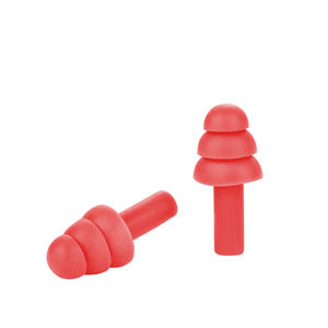 ที่อุดหูซิลิโคน CE ที่อุดหูได้รับการรับรอง EN352-2 EP005-1สำหรับการป้องกันการได้ยิน - Product Image 3