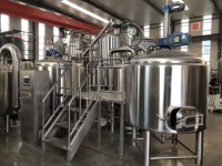 TONSEN 2000L Machine de brassage de bière artisanale sous pression, projet clé en main, équipement de ligne de production de bière avec 3 ans de garantie