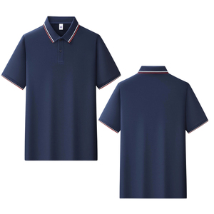 Polo de golf de algodón de 180 g/m² con cuello y cremallera de 1/4, sublimación con logotipo personalizado de alta calidad para hombre - Product Image 1