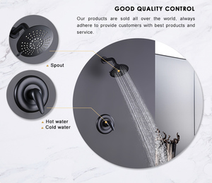 Modern Single Handle Electric Thermostat <strong>Shower</strong> System Matt Black Brass Rainfall <strong>Shower</strong> Head Slide <strong>Bar</strong> Ceramic <strong>Valve</strong> 5-Year - Product Image 6