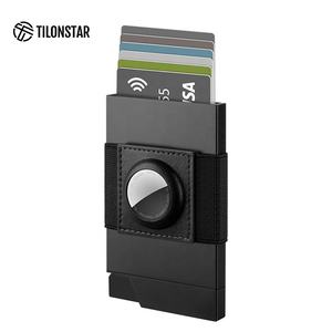 TILONSTAR TVC507 Porte-cartes en métal mince Porte-cartes pop-up minimaliste Porte-cartes de crédit mince multicolore pour porte-cartes Airtag - Product Image 1