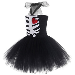 Falda Tutú <span class=keywords><strong>de</strong></span> <span class=keywords><strong>Bruja</strong></span> para Niñas, <span class=keywords><strong>Disfraz</strong></span> <span class=keywords><strong>de</strong></span> Halloween, 100% Poliéster - Product Image 3