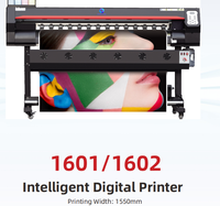 Imprimante éco-solvant GC-1600 1,6 m avec têtes d'impression I3200 I1600 XP600, imprimante jet d'encre haute vitesse pour bannières en vinyle et toiles 1550 mm