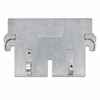 Pièces d'emboutissage de précision en tôle, support de montage en aluminium sur mesure, plaque de base, usinage CNC, OEM