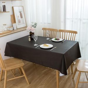 HuiHe Hot Sale <strong>Black</strong> Rectangle Stain Resistant <strong>Table</strong> Cloth Waterproof Nordic <strong>Table</strong> <strong>Clothes</strong> Decorative <strong>Table</strong> Cloths - Product Image 6