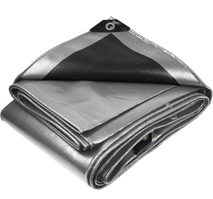 Bâche réfléchissante en poly argenté résistant à l'<span class=keywords><strong>eau</strong></span> pour le toit et le camping - Product Image 1
