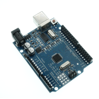 UNO R3 Papan Pengembangan ATmega328P CH340G Mikrokontroler 16MHz Modul USB Kompatibel dengan Arduino IDE untuk Proyek Pembelajaran DIY