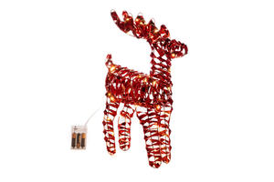 Wholesale Treesmas Modern Christmas Ornament Gift Set Plastic/Metal <b>Reindeer</b> Indoor/<b>Outdoor</b> Decoration for Tree - Product Image 2