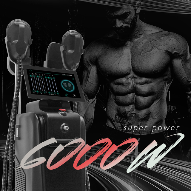 Professional 6000W 16TESLA 200HZ Pelvic Floor Magnetic Muscle Stimulator EMT NEO Body Sculpting Machine RFings