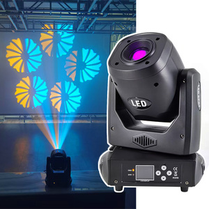 Luz de escenario con cabezal móvil de 100w, luz gobo con cabezal móvil de 100w, luces de patrón con cabezal móvil para DJ, discoteca, concierto. - Product Image 1
