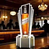 Présentoirs de bouteilles de spiritueux personnalisés avec logo, nouveau design, pour discothèque, bar lounge, VIP, XO, Keep Walking, vodka, rhum, gin, Teuiqla, whisky