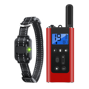 Collar automático de control de ladridos para mascotas, dispositivo de entrenamiento remoto a prueba de agua, alcance de 800M, entrenador de perros multifunción, negro, azul, morado - Product Image 4